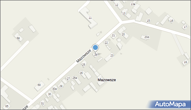 Mazowsze, Mazowsze, 24, mapa Mazowsze