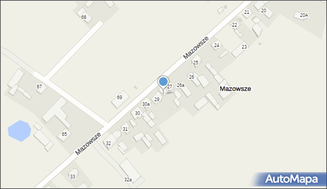 Mazowsze, Mazowsze, 28, mapa Mazowsze