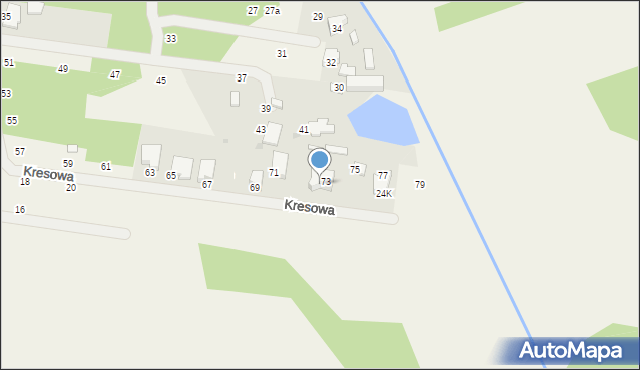 Nieporęt, Małołęcka, 24H, mapa Nieporęt