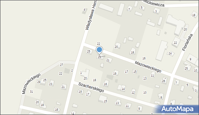 Nowe Proboszczewice, Mazowieckiego Stefana, 23, mapa Nowe Proboszczewice