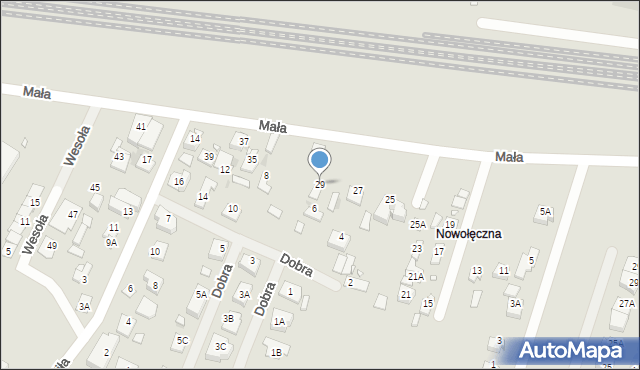 Nowy Dwór Mazowiecki, Mała, 29, mapa Nowy Dwór Mazowiecki