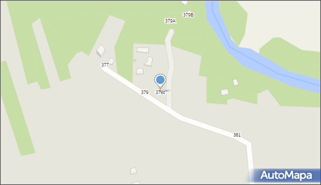 Otwock, Majowa, 379c, mapa Otwock