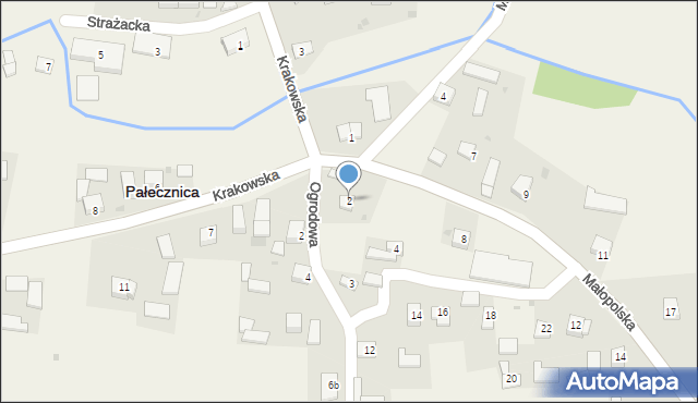 Pałecznica, Małopolska, 2, mapa Pałecznica