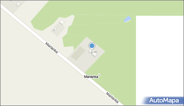 Piaszczyce, Marianka, 2, mapa Piaszczyce