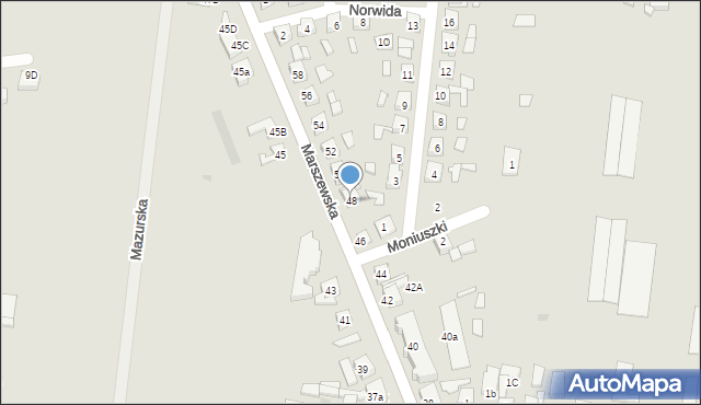 Pleszew, Marszewska, 48, mapa Pleszew