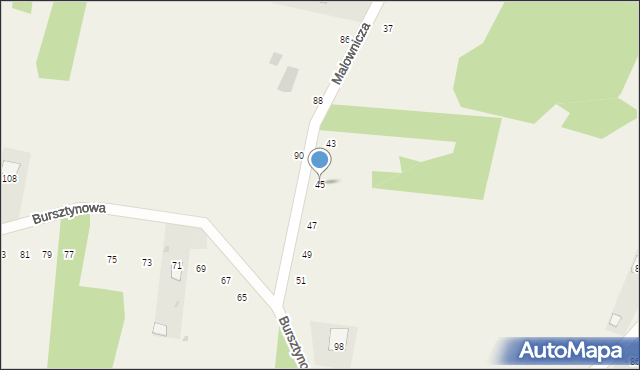 Poręba Spytkowska, Malownicza, 45, mapa Poręba Spytkowska