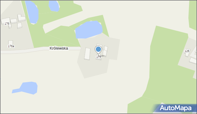 Przewóz, Maks, 175, mapa Przewóz