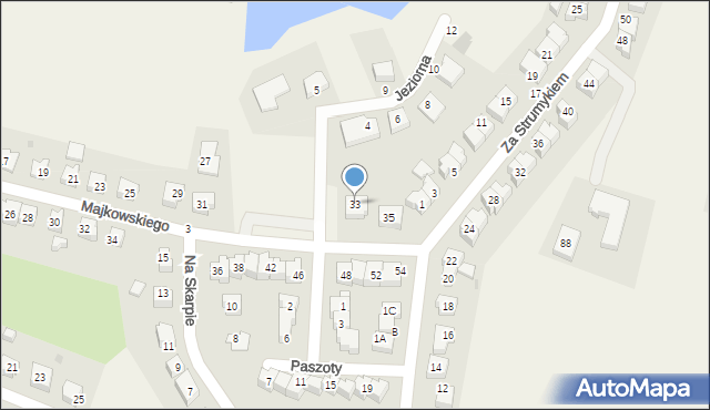 Przodkowo, Majkowskiego Aleksandra, dr., 33, mapa Przodkowo