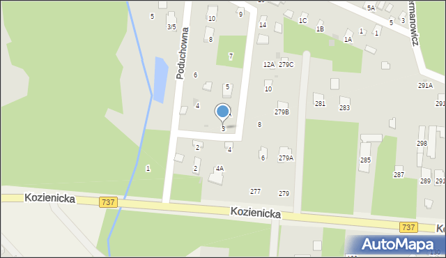 Radom, Małopolska, 3, mapa Radomia