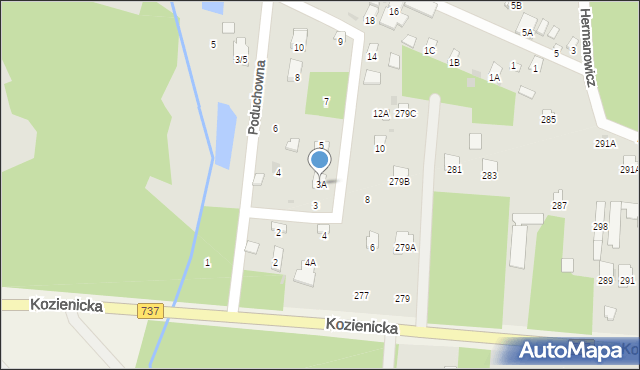 Radom, Małopolska, 3A, mapa Radomia