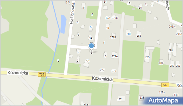 Radom, Małopolska, 4, mapa Radomia