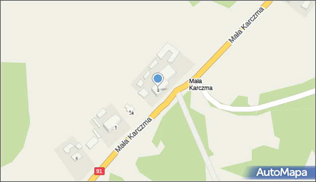 Rakowiec, Mała Karczma, 4, mapa Rakowiec