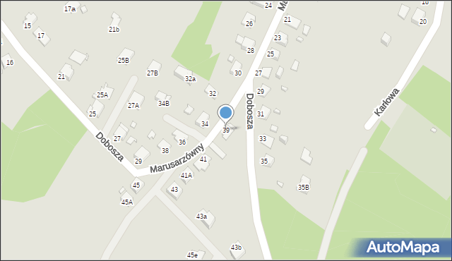 Rybnik, Marusarzówny Heleny, 39, mapa Rybnika