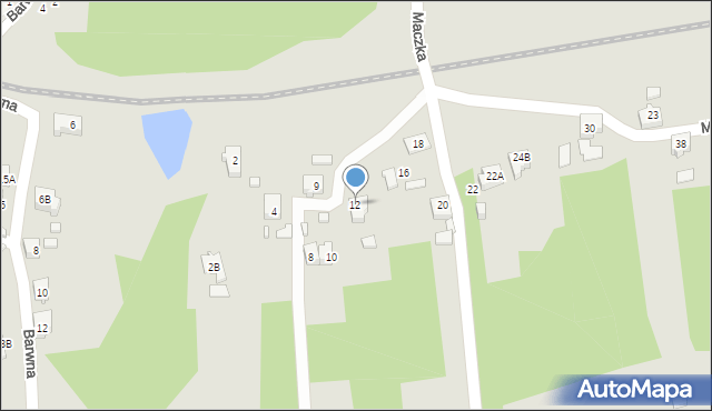 Rydułtowy, Maczka Stanisława, gen., 12, mapa Rydułtowy