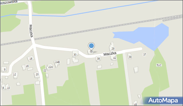 Rydułtowy, Maczka Stanisława, gen., 27, mapa Rydułtowy