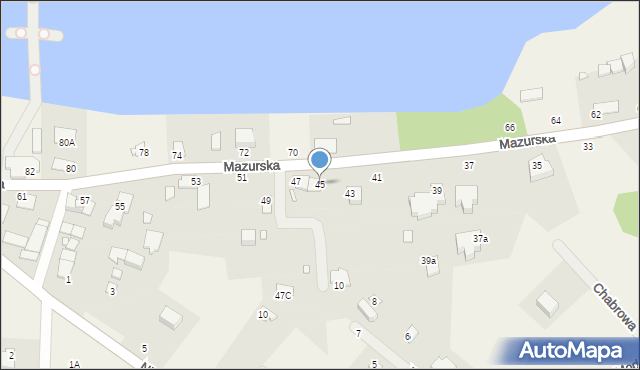 Rydzewo, Mazurska, 45, mapa Rydzewo