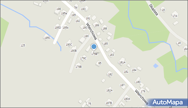 Rzeszów, Matysowska, 179a, mapa Rzeszów