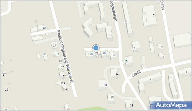 Sandomierz, Maciejowskiego Ignacego, 24, mapa Sandomierza