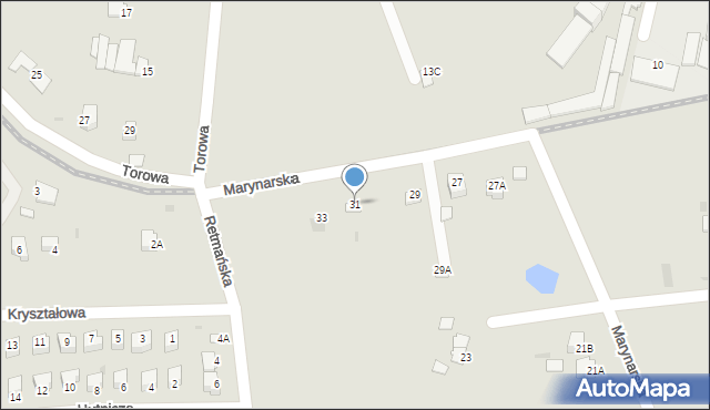 Sandomierz, Marynarska, 31, mapa Sandomierza