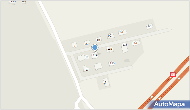 Smolniki, Mączkowskiego Władysława, ks., 11A, mapa Smolniki