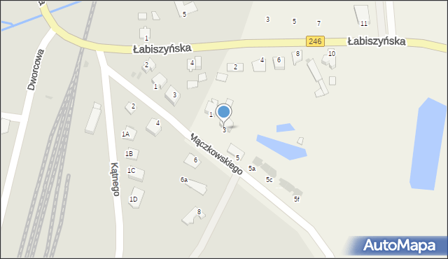 Smolniki, Mączkowskiego Władysława, ks., 3, mapa Smolniki