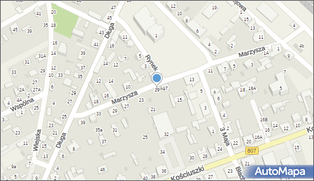 Sobolew, Marzysza, 19, mapa Sobolew