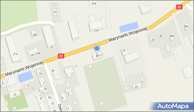 Stare Pole, Marynarki Wojennej, 18, mapa Stare Pole