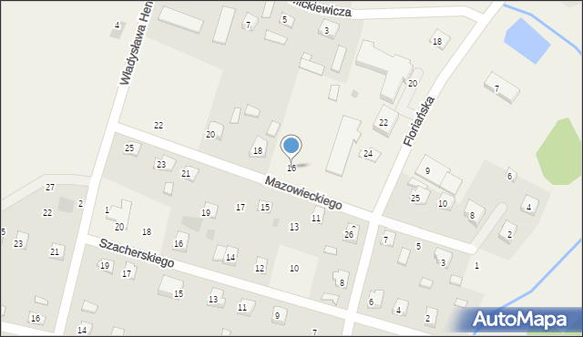 Stare Proboszczewice, Mazowieckiego Stefana, 16, mapa Stare Proboszczewice