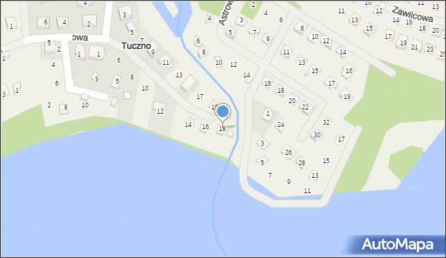 Stęszewko, Malwowa, 18, mapa Stęszewko