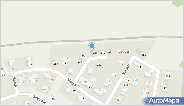 Straszyn, Marsa, 18h, mapa Straszyn