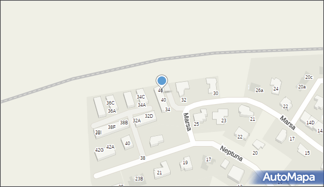 Straszyn, Marsa, 44, mapa Straszyn