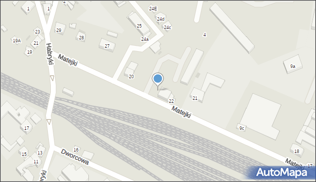 Strzelce Opolskie, Matejki Jana, 19, mapa Strzelce Opolskie