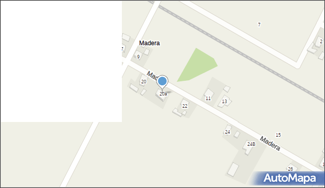 Suchorzew, Madera, 20a, mapa Suchorzew