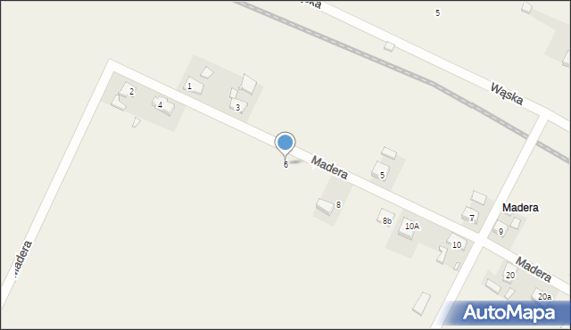 Suchorzew, Madera, 6, mapa Suchorzew