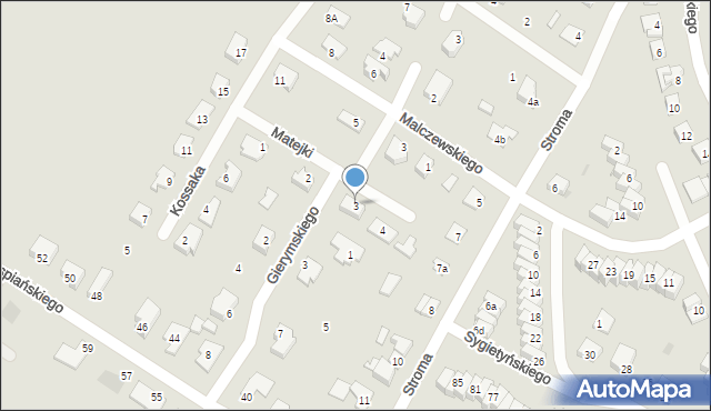 Świecie, Matejki Jana, 3, mapa Świecie