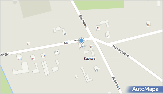 Szczuczyn, Majewskiego Stefana, 28, mapa Szczuczyn