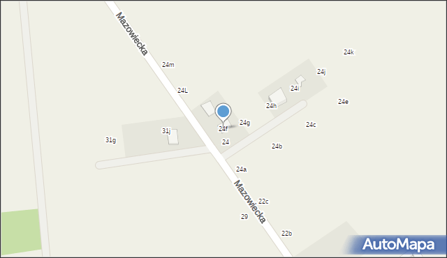 Szewnica, Mazowiecka, 24f, mapa Szewnica