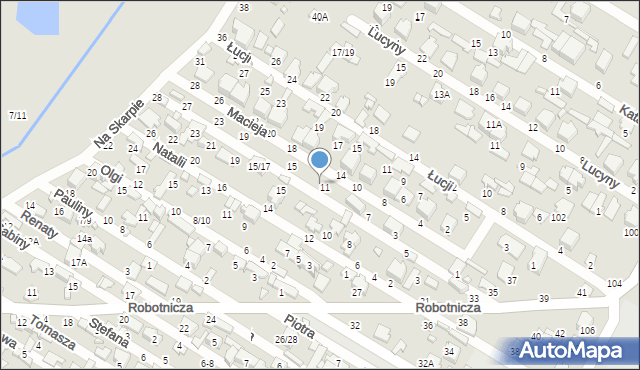 Tomaszów Mazowiecki, Macieja, 13, mapa Tomaszów Mazowiecki