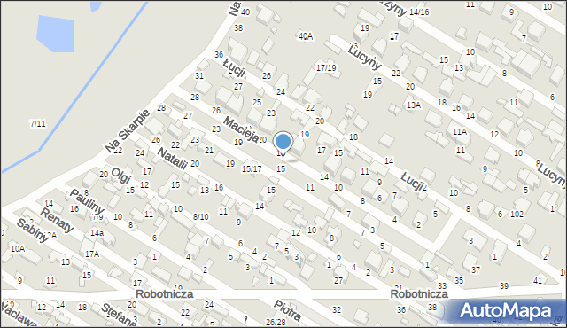 Tomaszów Mazowiecki, Macieja, 15/17, mapa Tomaszów Mazowiecki