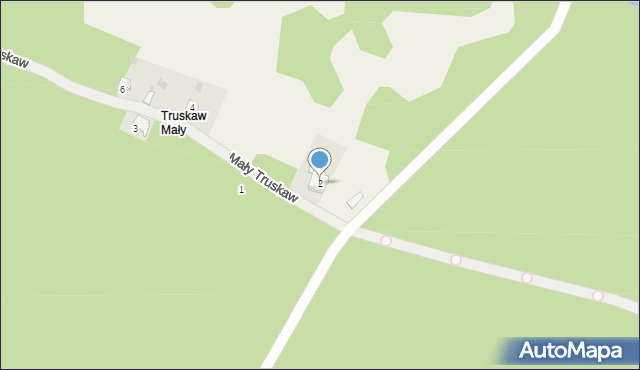 Truskaw, Mały Truskaw, 2, mapa Truskaw