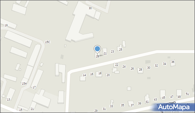 Wągrowiec, Marcinkowo, 19, mapa Wągrowiec