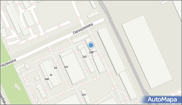 Warszawa, Marywilska, 34E, mapa Warszawy