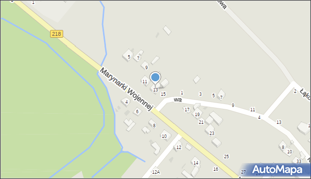 Wejherowo, Marynarki Wojennej, 13, mapa Wejherowo