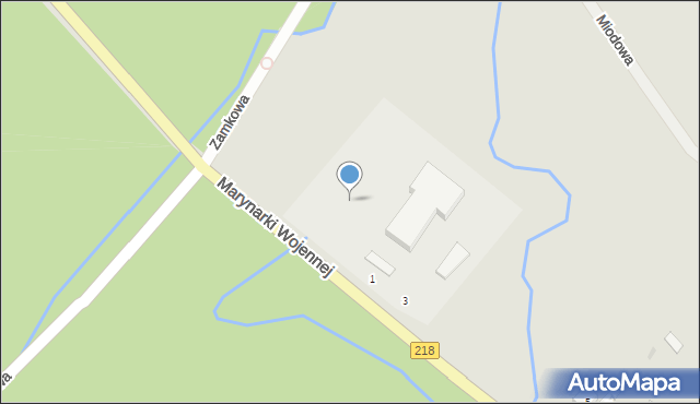 Wejherowo, Marynarki Wojennej, 3, mapa Wejherowo