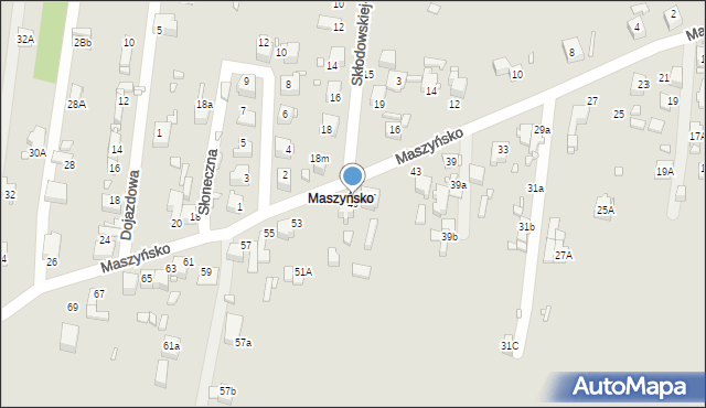 Wojkowice, Maszyńsko, 49, mapa Wojkowice