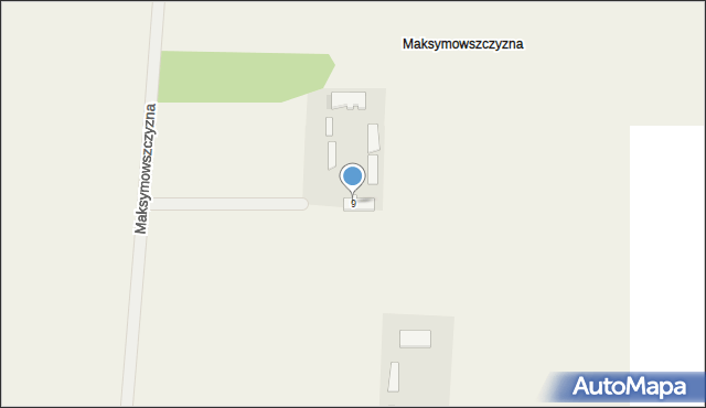 Wólka, Maksymowszczyzna, 9, mapa Wólka