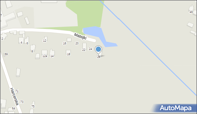 Zawiercie, Matejki Jana, 28, mapa Zawiercie