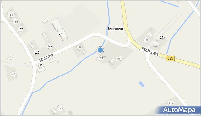 Mchawa, Mchawa, 149, mapa Mchawa