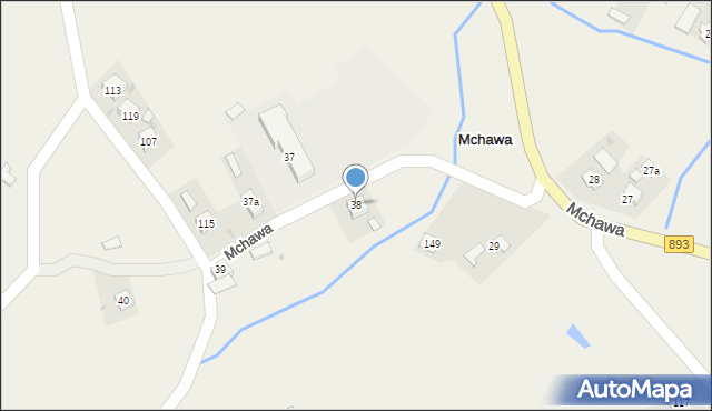 Mchawa, Mchawa, 38, mapa Mchawa