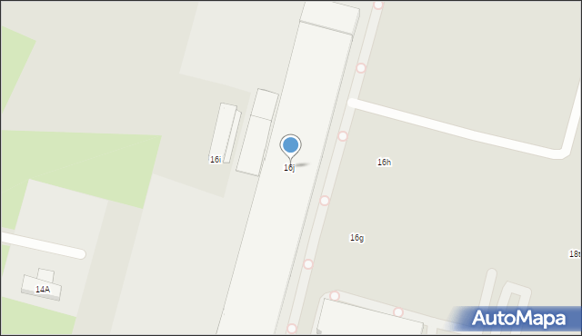 Lublin, Mełgiewska, 16j, mapa Lublina